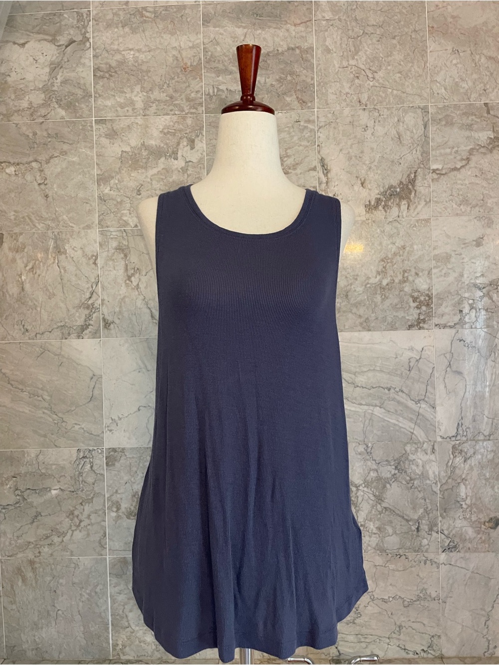 Athleta Well Rested Ribbed Racerback Tank Top - Picture 2 of 8